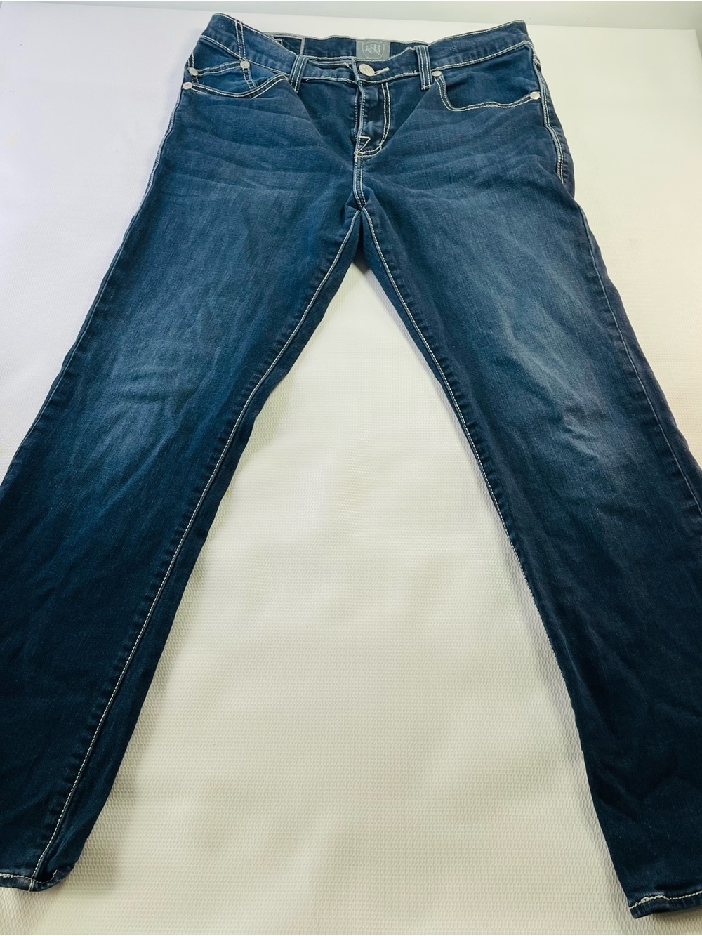 Rock & Republic Men's Dark Blue Straight Leg Jeans